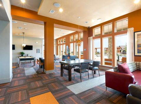 Madrone lobby and community area