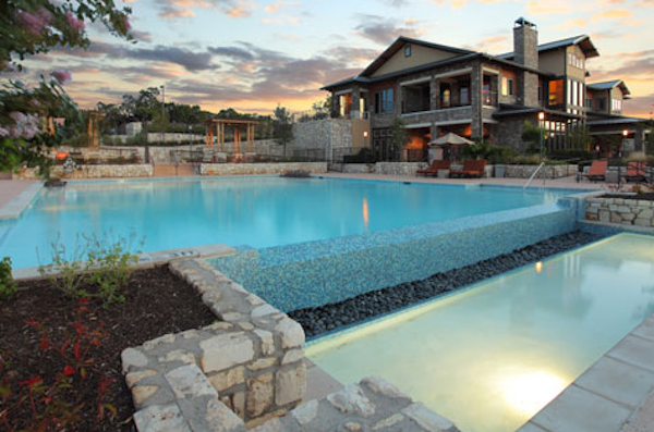 Cielo property pool and building exterior