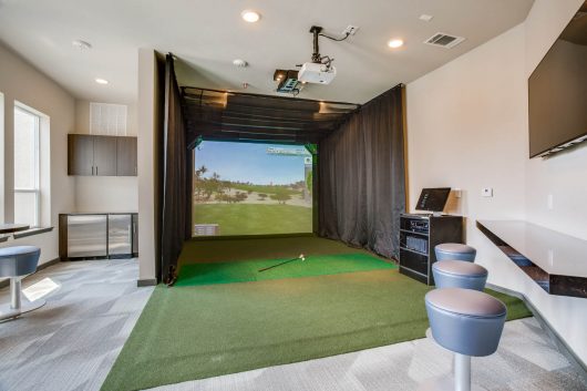 Jefferson Galatyn Park golf simulator